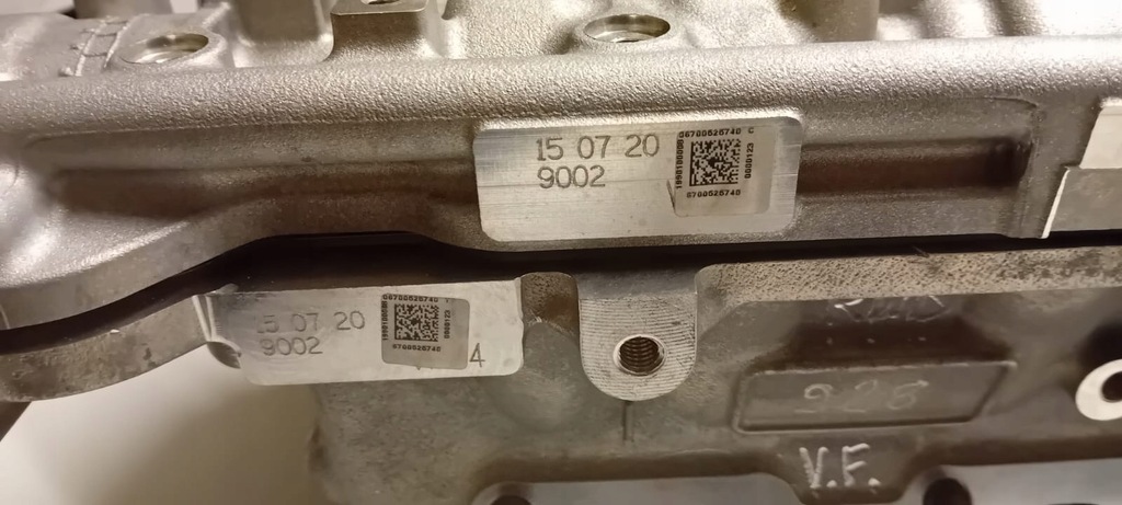 фото №14, 670052573 головка з клапанами alfa romeo 2.9 qv оригінальний номер 68412542aa