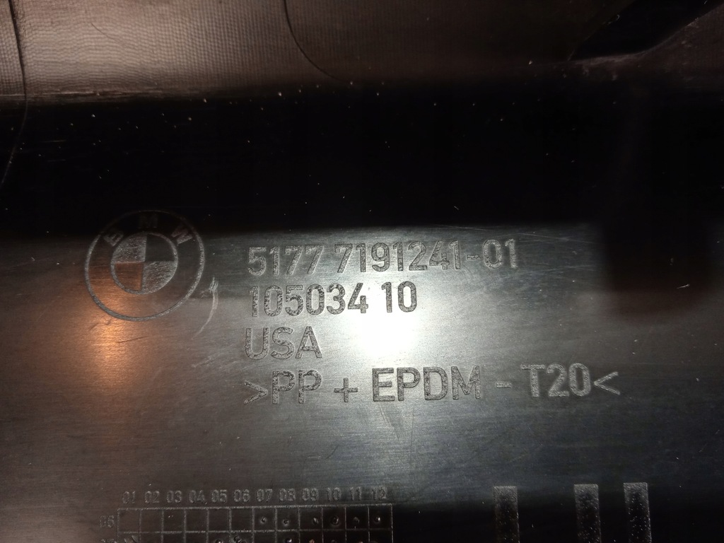 фото №12, Bmw x5 e70 06- молдинг порог левая 51777191241