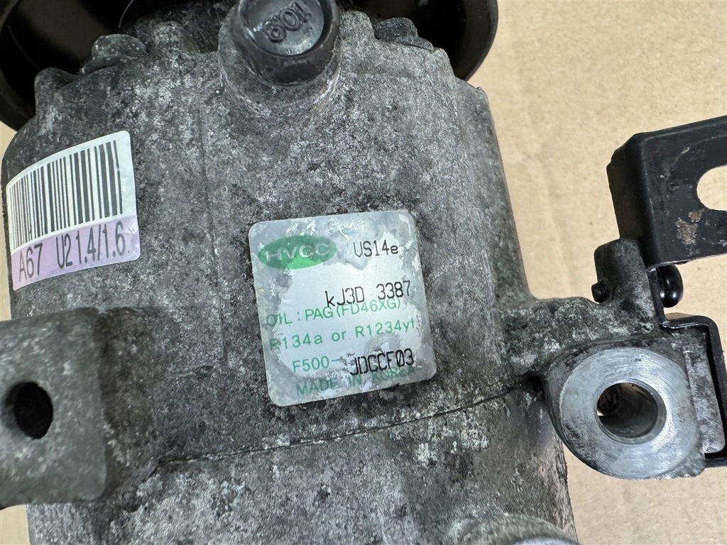 фото №7, Насос компресор кондиціонера 1.6 crdi d4fb euro 6 kia ceed proceed ii 2 gt