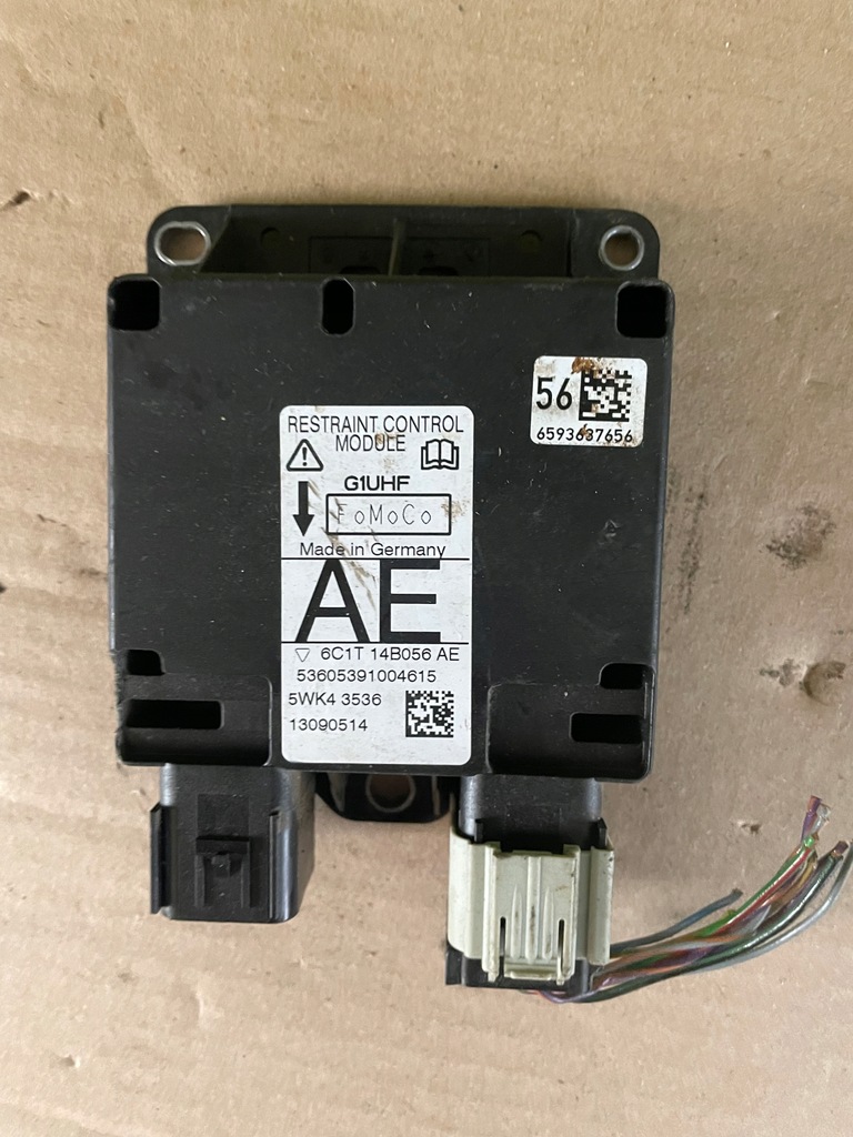 фото №1, Ford transit mk7 модуль блок управления подушка безопасности 5wk43536