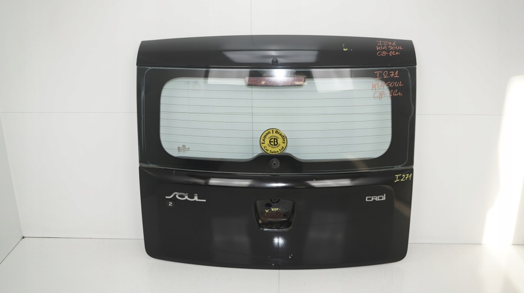 фото №1, Кришка багажника багажника задня kia soul i 08-11r 9h