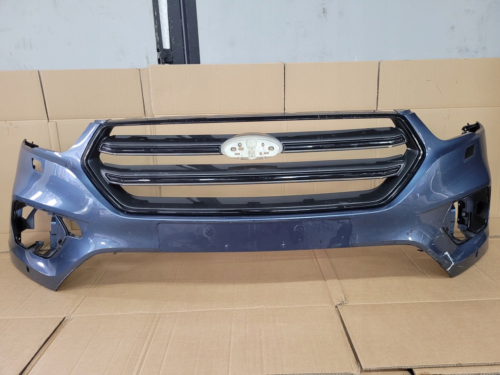 фото №1, Ford kuga ii 2 mk2 lift 16-19 бампер перед решётка радиатора передний sprysk pdc
