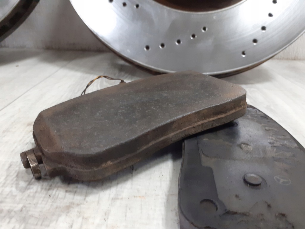 Mercedes gle gls a167 167 3.0 b тормозные диски 375mm тормозные колодки перед оригинал Киев