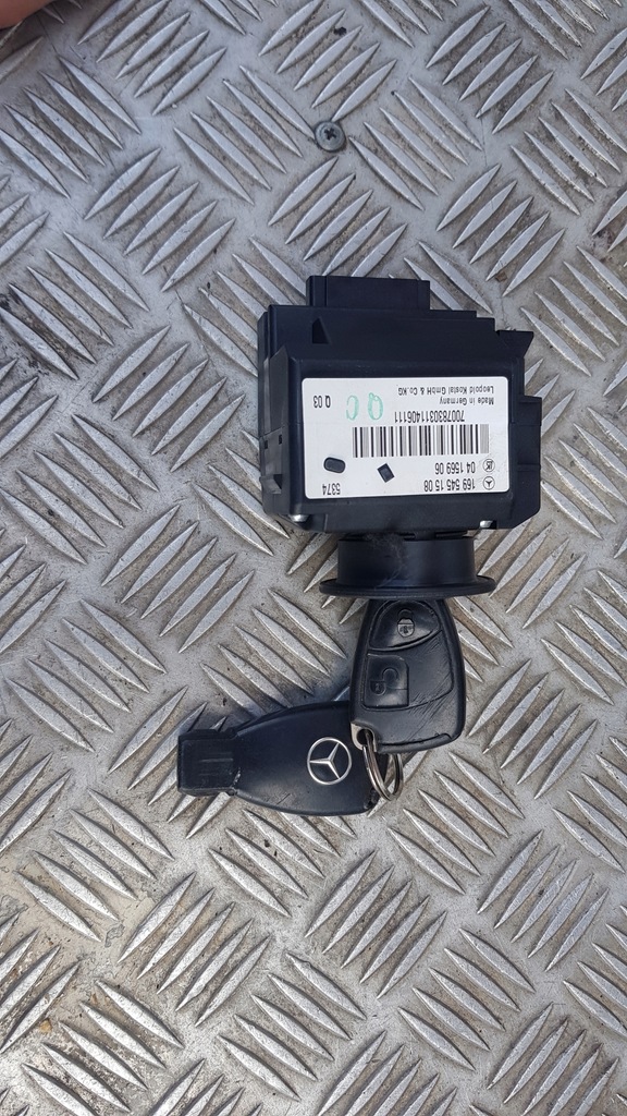 фото №9, Mercedes b klassa w245 2.0 cdi набір стартовий ключ блокування бортовий комп'ютер