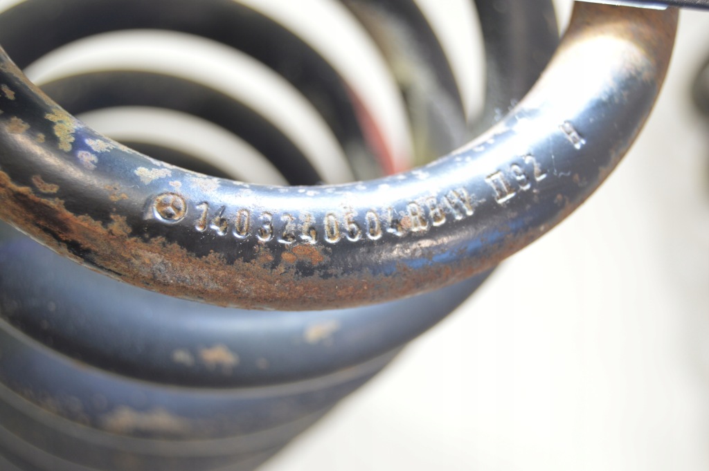 фото №6, Пружини задня комплект оригінал mercedes w140 s klasa cl c140 4.0 5.0