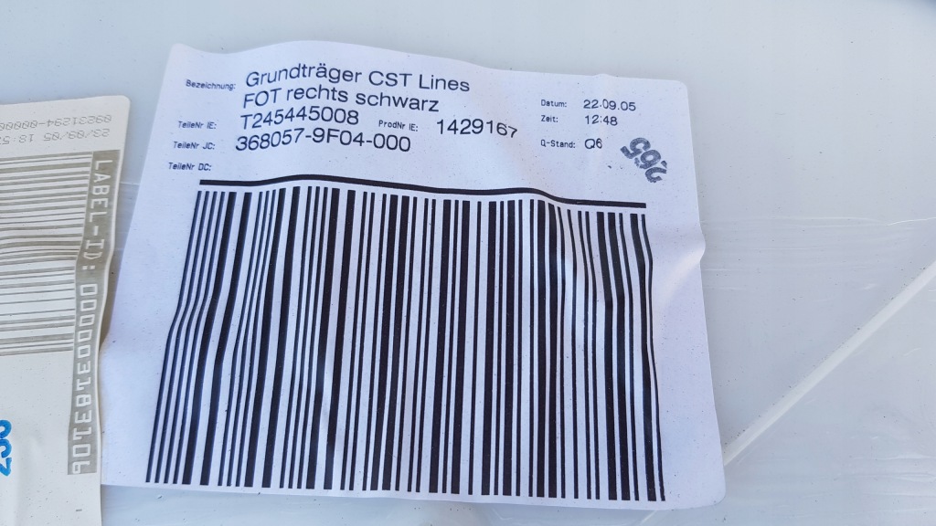 Mercedes b-klasa w245 обшивка обивка перед левый / правый 1szt Доставка