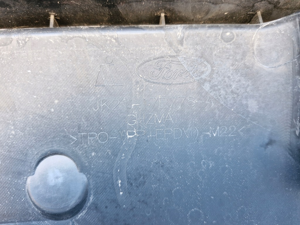 фото №10, Ford transit custom lift 17- бампер перед передний jk21-17k946-ac решётка радиатора