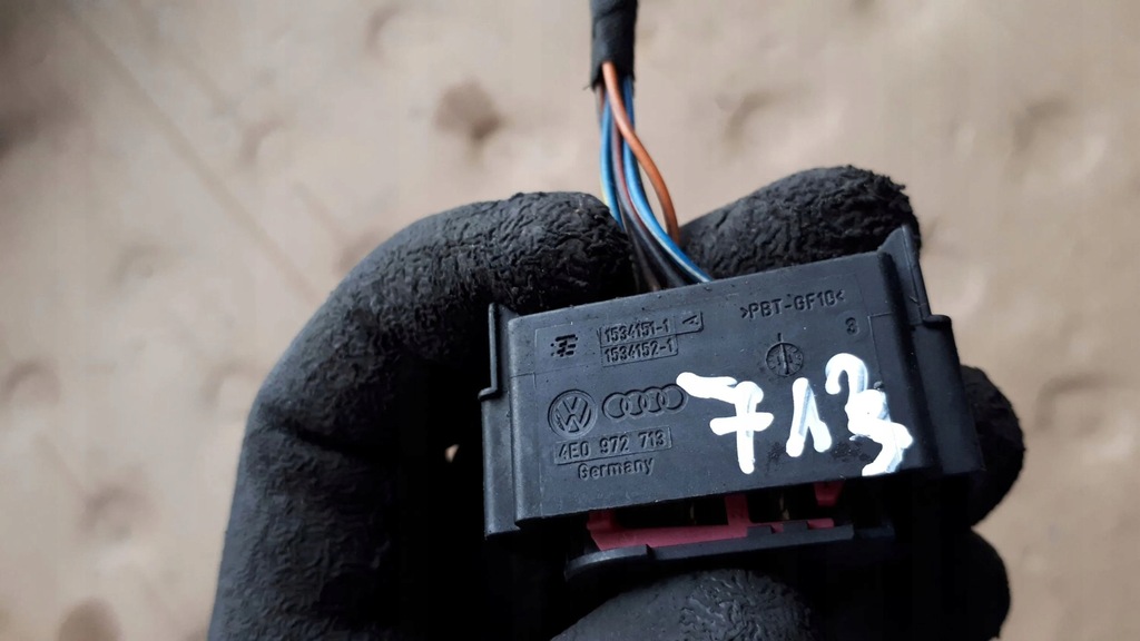 фото №8, S4 b8 a4 штекер колодка датчика радара a5 s5