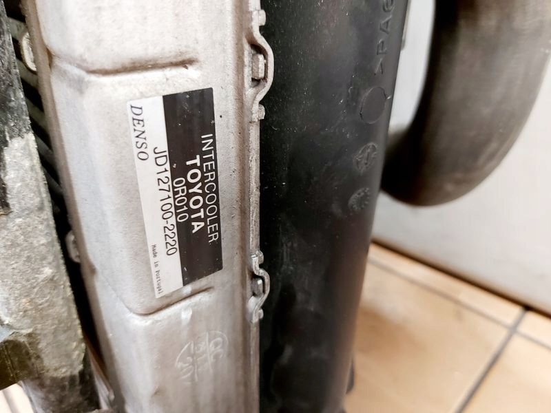 фото №6, Corolla verso ii 2.2d радиатор wody кондиционер комплект