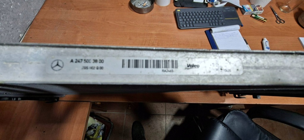 Купити Mercedes w247 b-klasa w177 cla c118 gla h247 glb x247 радіатор води