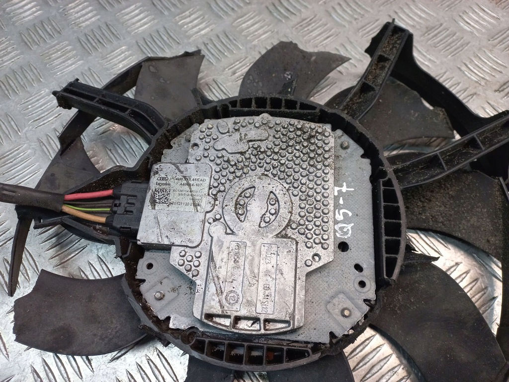 фото №9, Audi q5 sq5 2015 электрический вентилятор радиатора