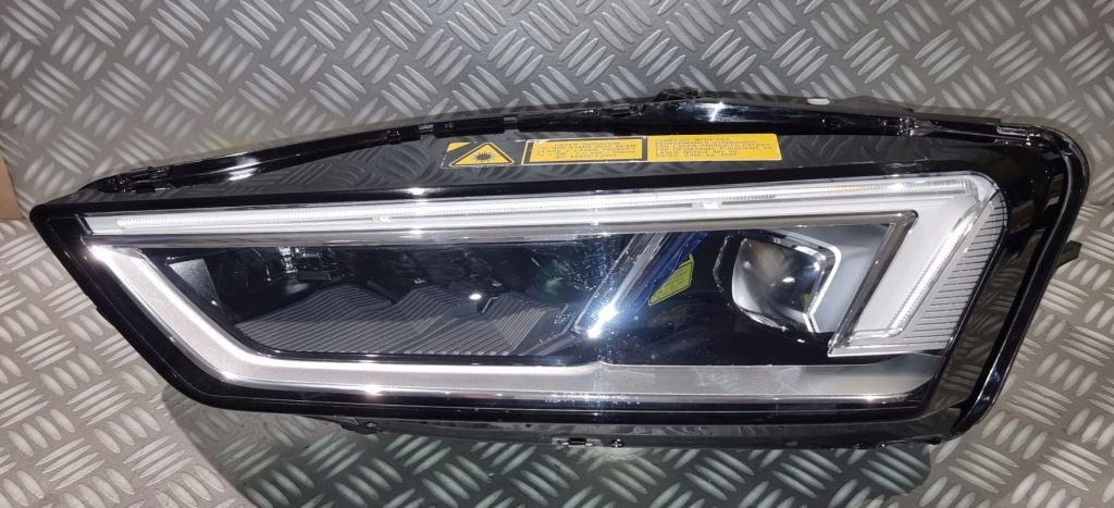 фото №7, Audi r8 ii 4s лампа ліва перед передня full led laser europa 18r nowa