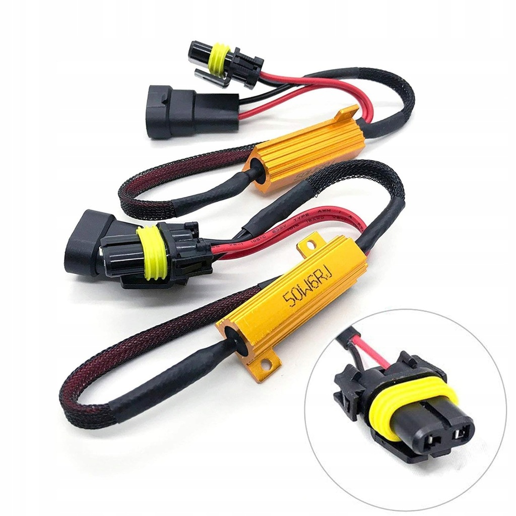 фото №13, Перетворювач резистор лампочка led h8 h9 h11 h16