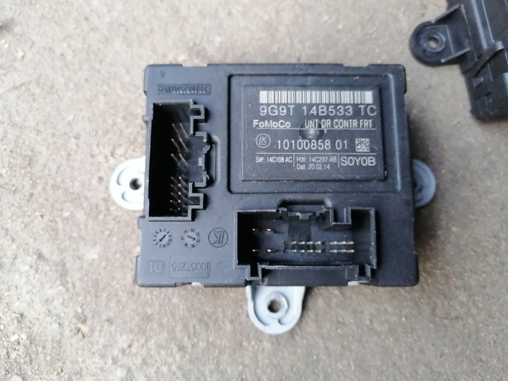 фото №1, Модуль дверь ford mondeo mk4 lift 9g9t14b533tc