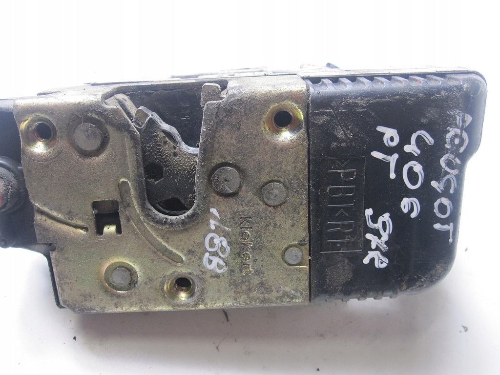 фото №1, Замок дверь задний правый peugeot 406 97r