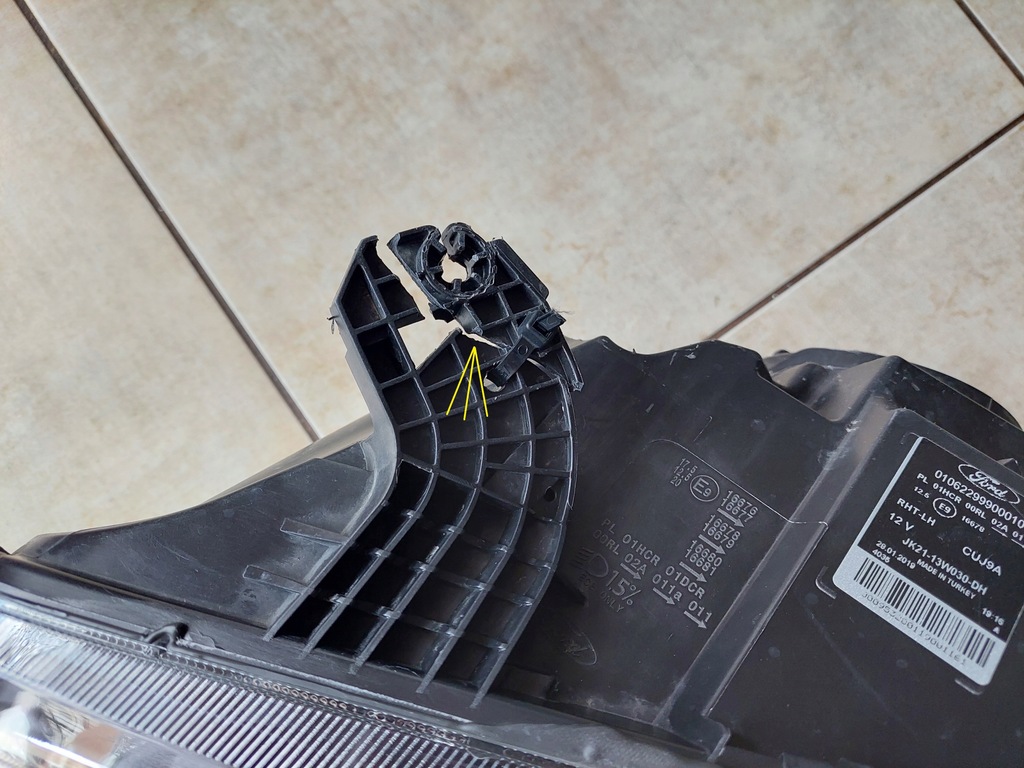 фото №3, Ліва - лінза - led - ford transit custom - lift