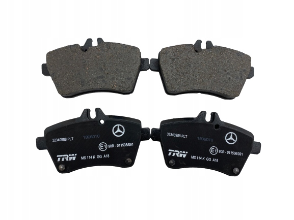 фото №1, Оригинальные тормозные колодки тормозные перед mercedes a1694202120 | 1694202120