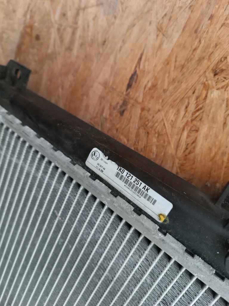 Радіатор води vw audi seat skoda 1.9tdi 2.0tdi 1k0121251ak Ціна