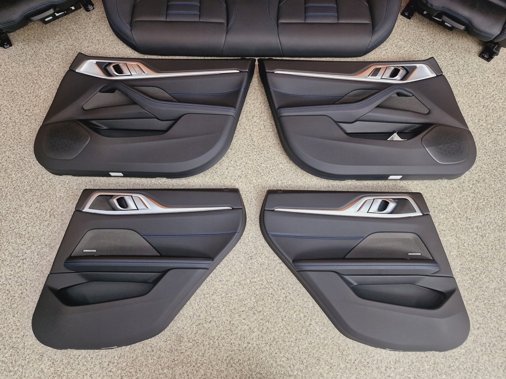 фото №12, Bmw i4 g26 салон сиденья sport кожа vernasca с подогревом harman