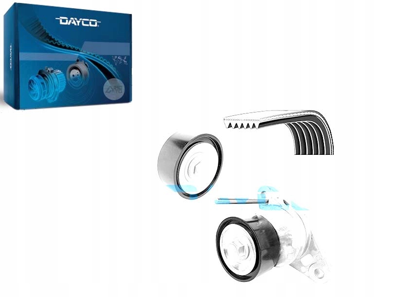 фото №1, Набор ремни многоручейковых с ролики dacia dokker dokker express