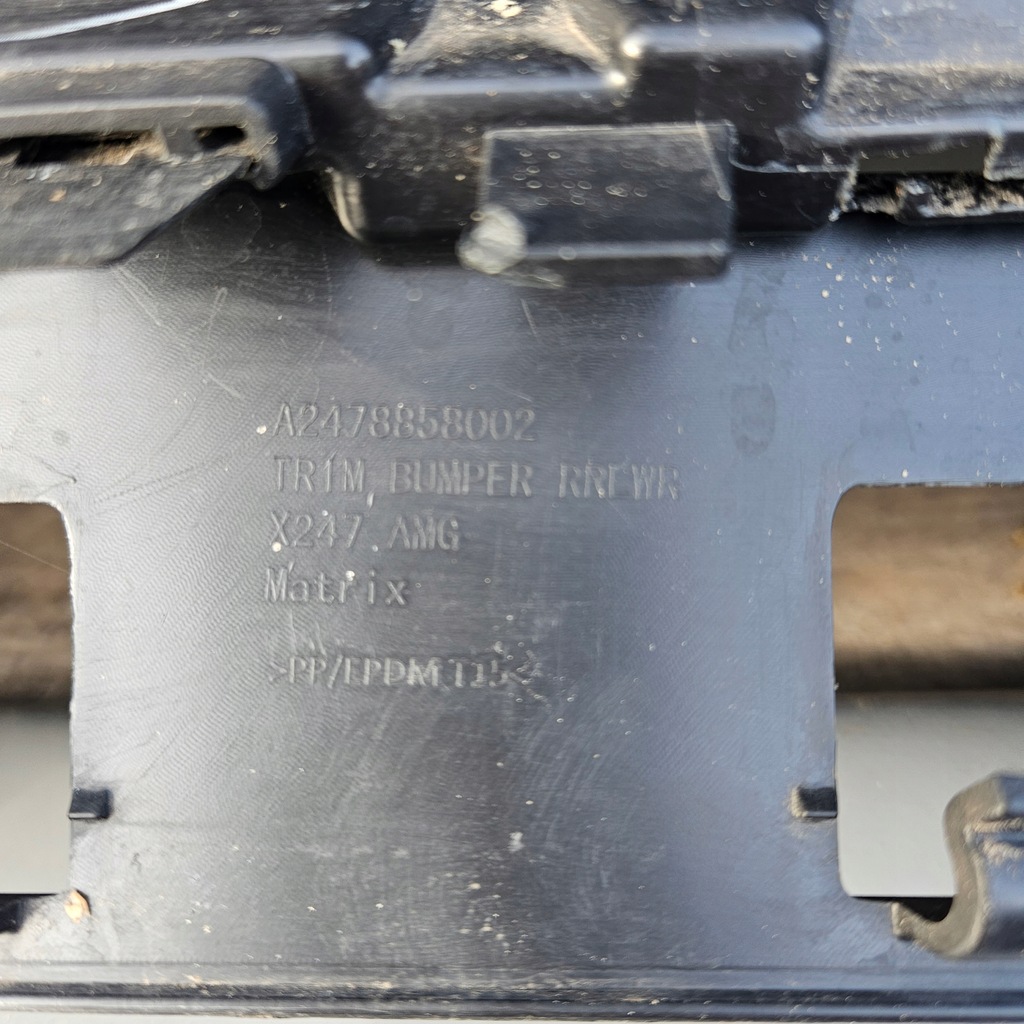 фото №16, Mercedes glb x247 amg 19- бампер спойлер задняя