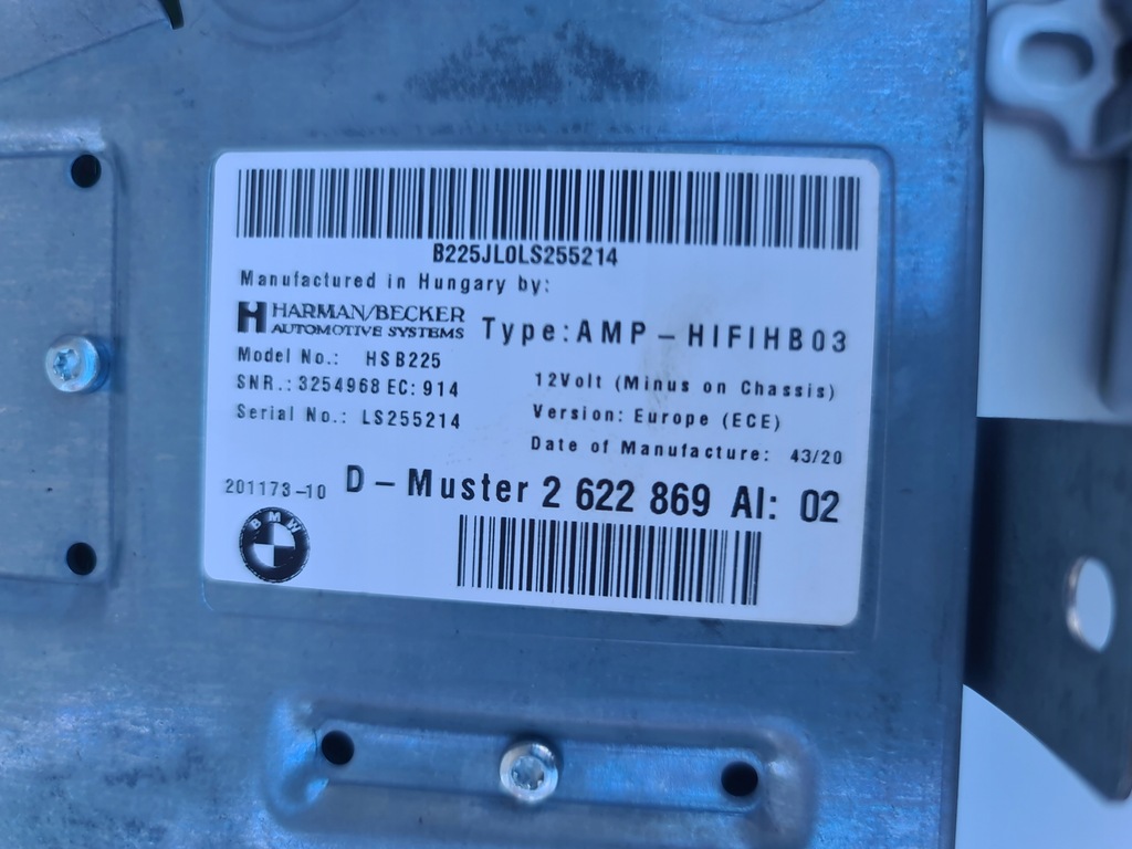 фото №9, Mini f54 f55 f56 динаміки підсилювач harman kardon 2622869