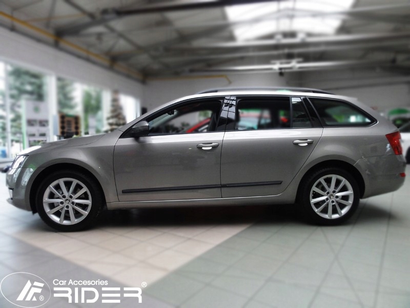 фото №6, Накладки боковой дверь защитное skoda octavia iii