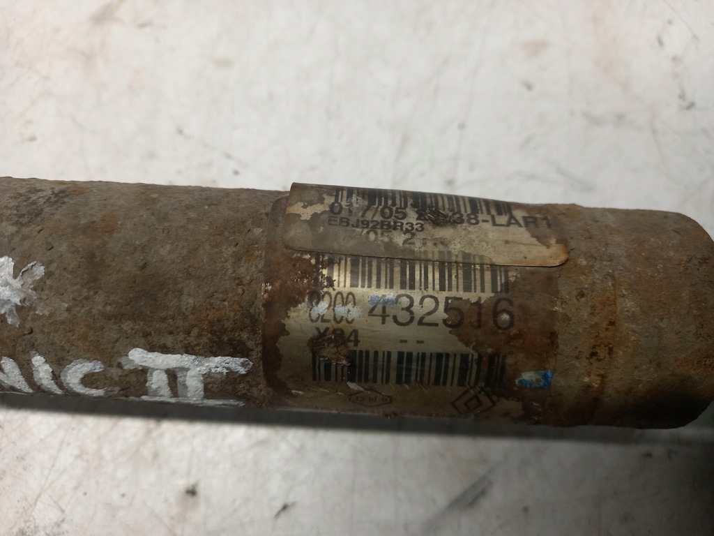 фото №6, Привідний вал półośka лівий перед renault scenic ii 1.5dci