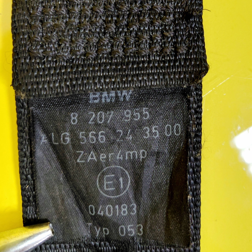 Ремінь безпеки ліве перед bmw 3 e46 040183 nr476 Ціна