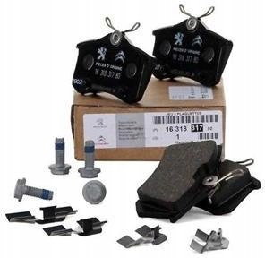 фото №1, Оригінальний номер psa гальмівні колодки гальмівні задня citroen c3 ii picasso