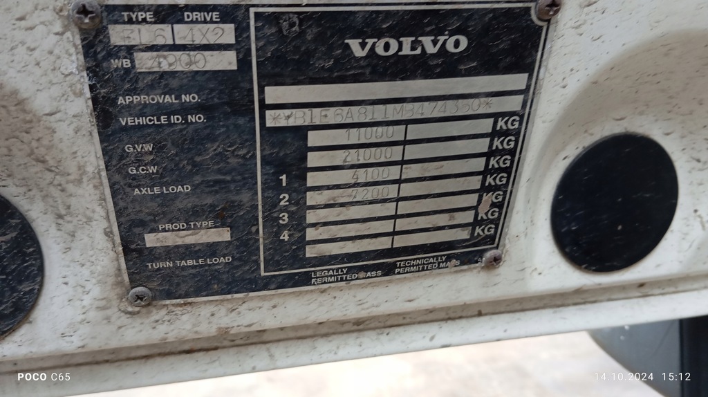 фото №4, Радіатор рідина wody volvo fl 6