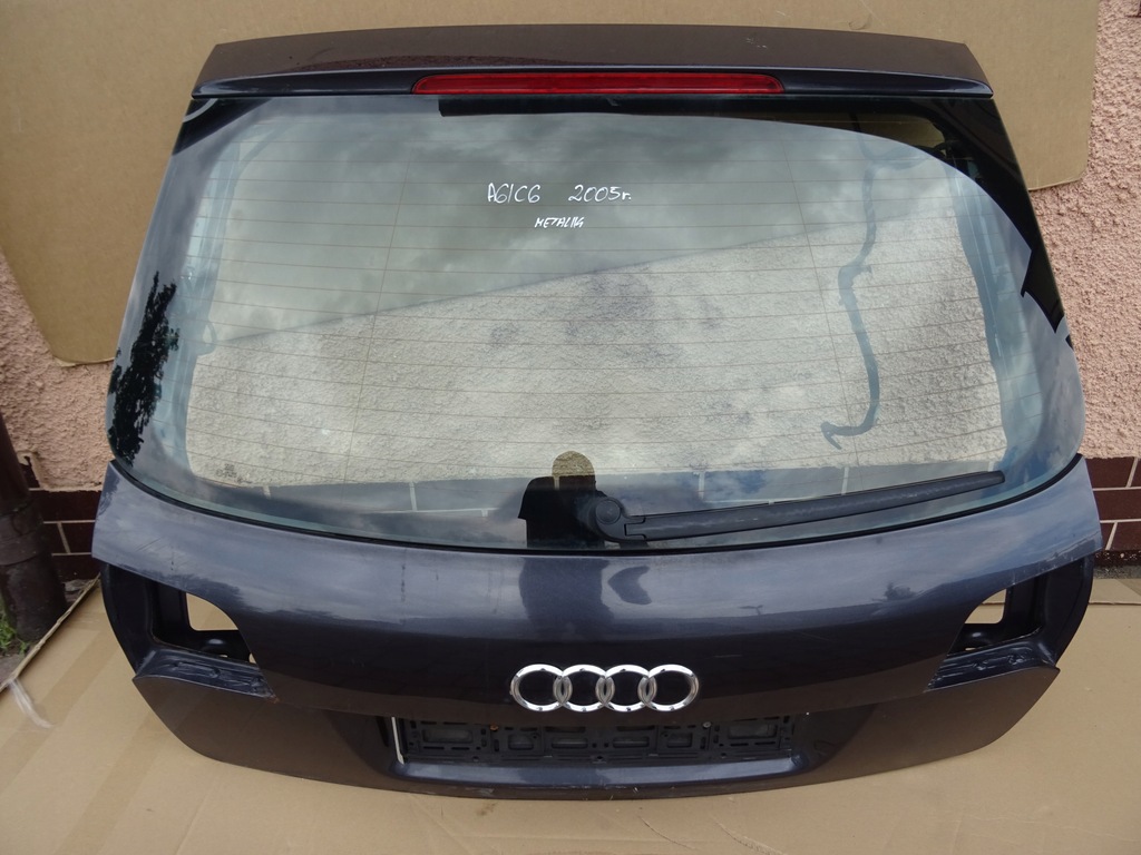 фото №1, Audi a6 c6 крышка багажника задняя kombi 2005r