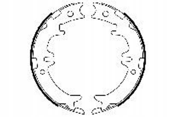 фото №2, Гальмівні колодки гальмівні lexus gs is i is ii is sportcros