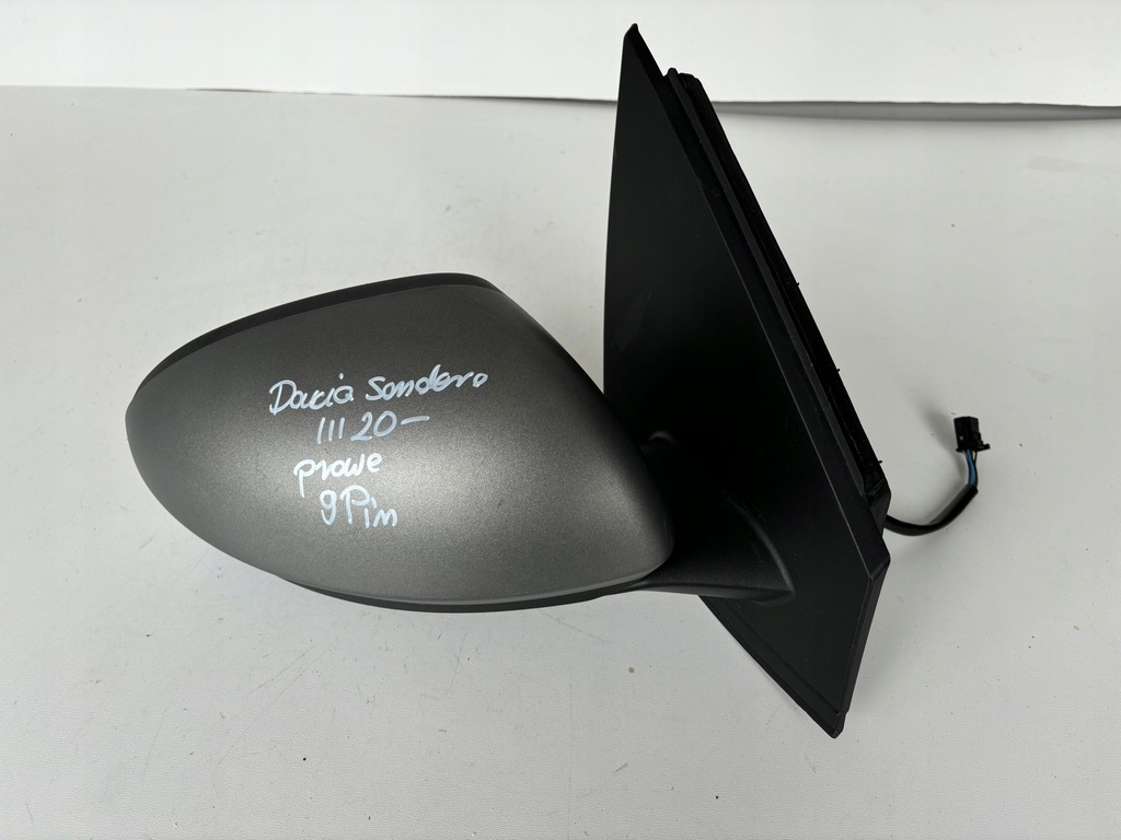 фото №1, Дзеркало праве dacia sandero iii 20- 9 pin