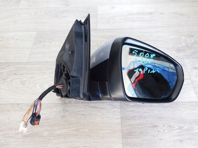 фото №1, Peugeot 3008 5008 16- дзеркало праве 19 pin