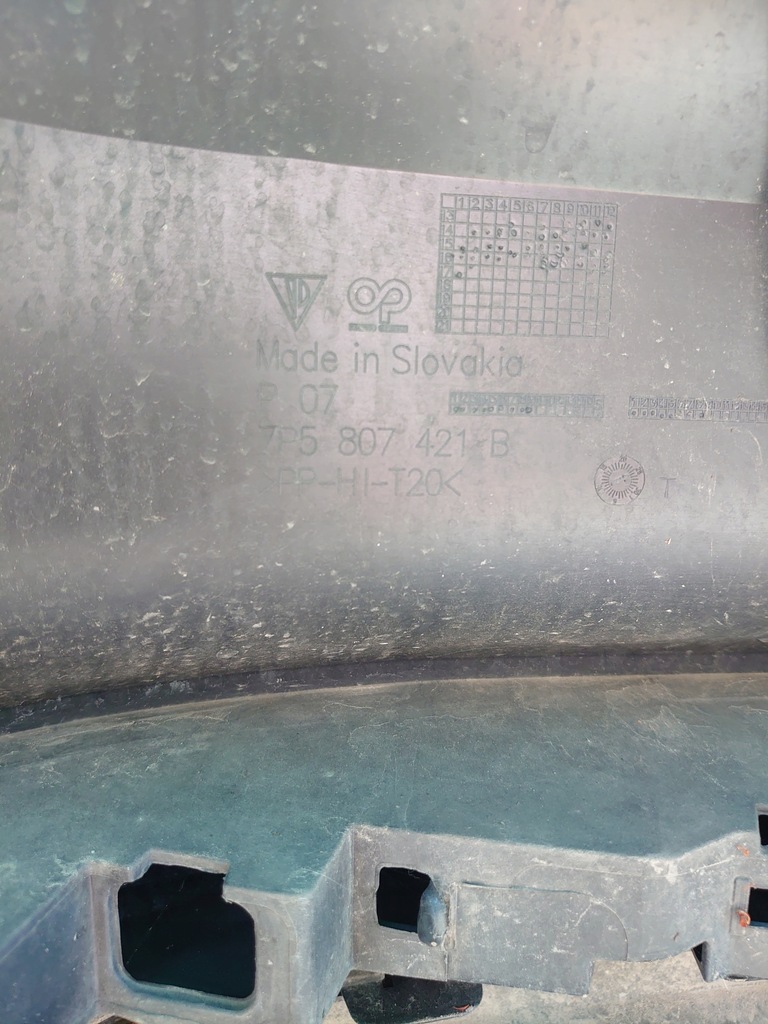 фото №16, Бампер задняя задний porsche cayenne ii 7p5 lift 14- 7p5807421b