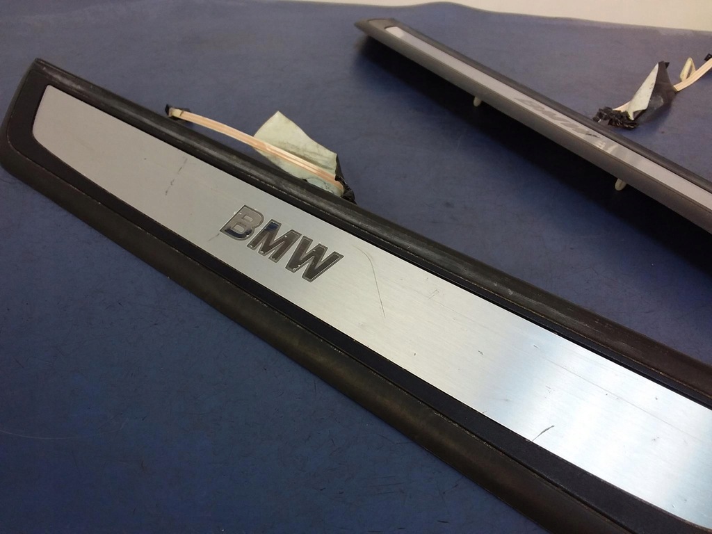 фото №5, Bmw 7 f02 накладки пороговые led 7190969 комплект