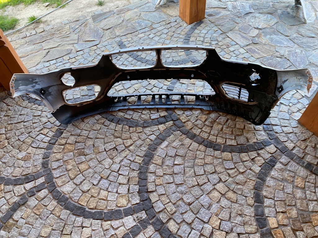 Bmw x1 f48 бампер накладка решётка перед 7354815 оригинал Цена