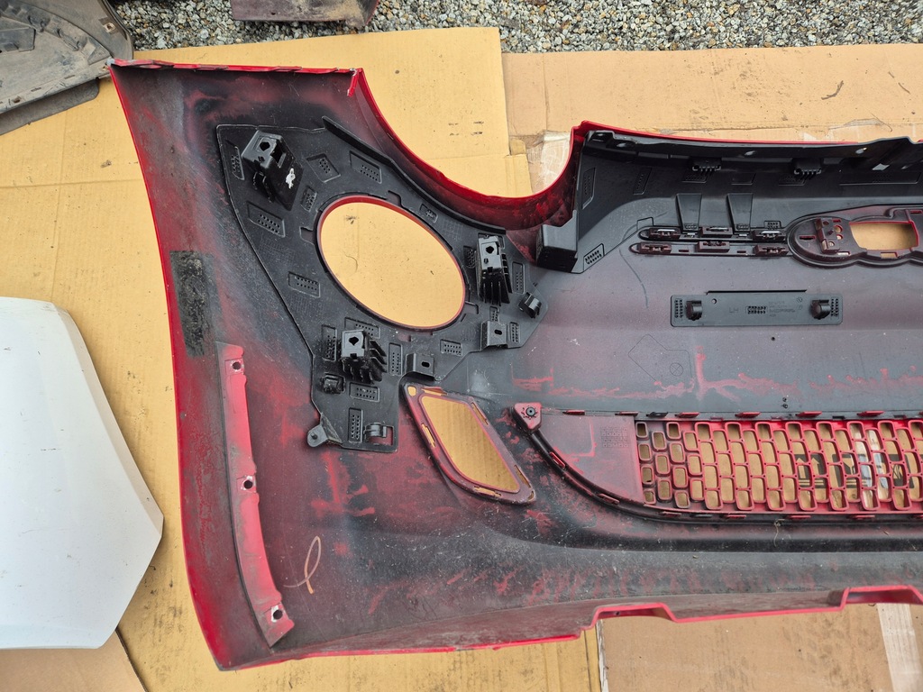 фото №11, Fiat 500e бампер передний. электрик 2021-25.kratki