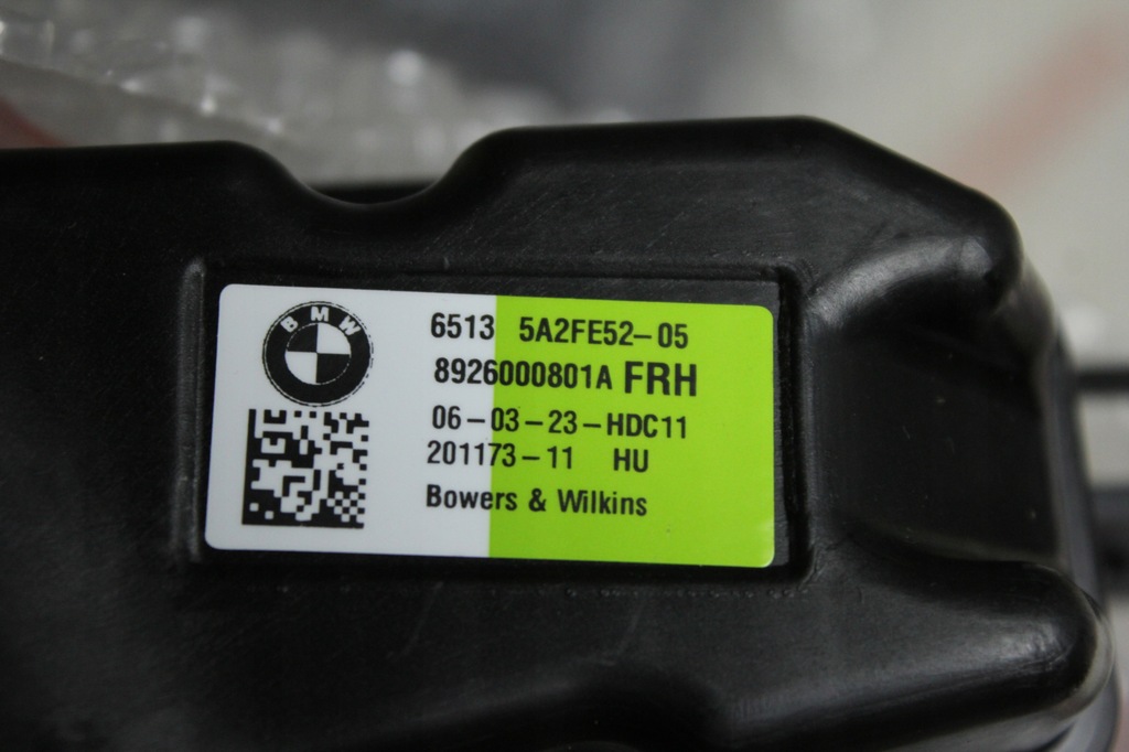 фото №11, Набор аудио динамиков bowers wilkins усилитель сабвуфер bmw g70 the 7