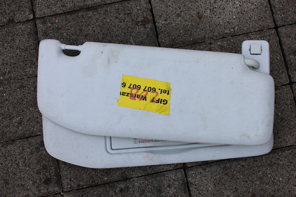 фото №1, Peugeot 208 ii козирок проти сонцезахисний правий lub лівий 0ryginał.