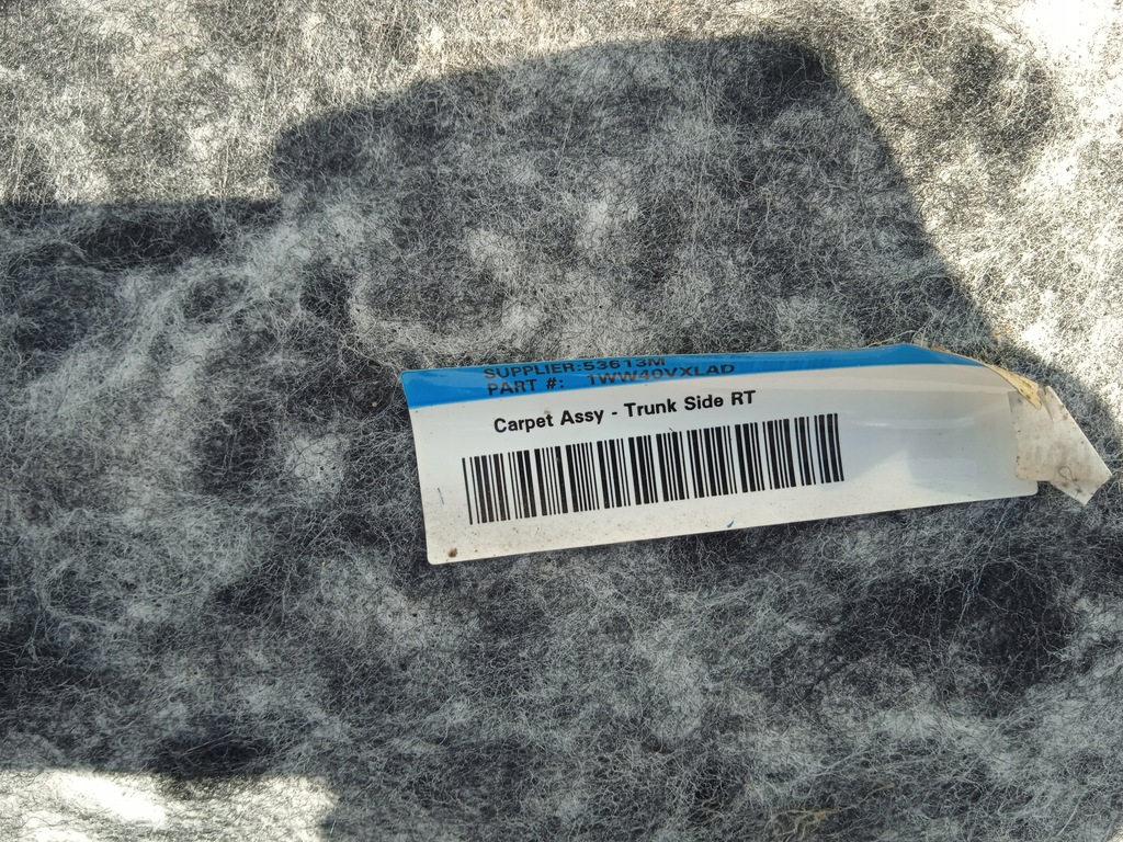 фото №11, Chrysler 200 15- обшивка багажника usa лівий правий