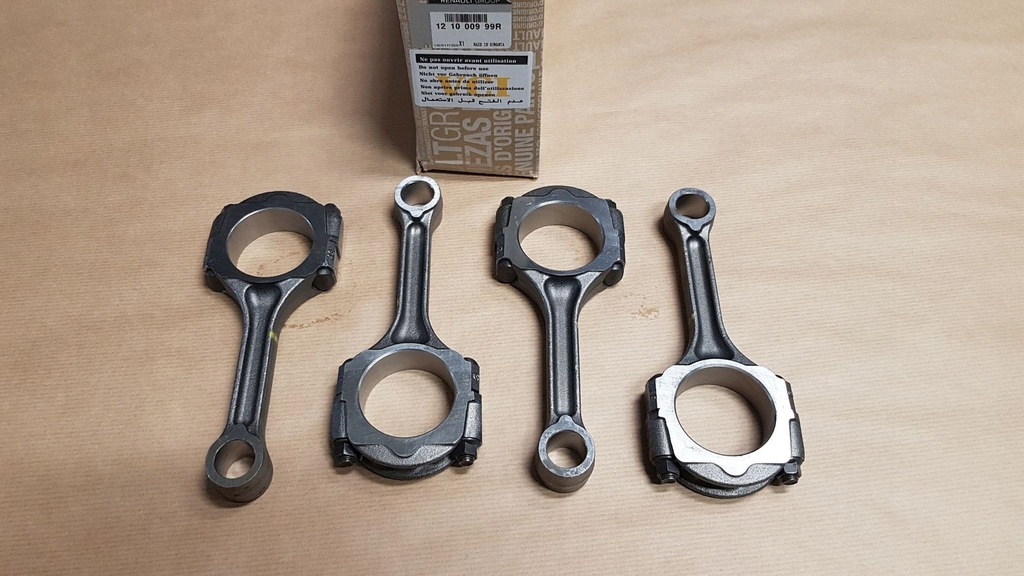 фото №1, Шатунные шатуны megane clio kangoo 1.4-1.6 8v 121000999r