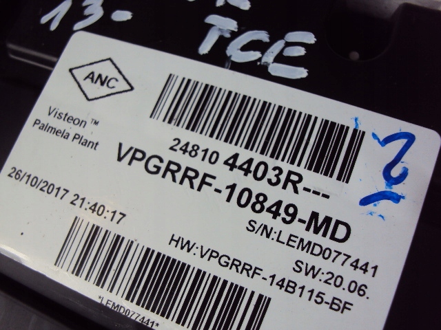 фото №5, Лічильник прилади renault captur tce 2013-