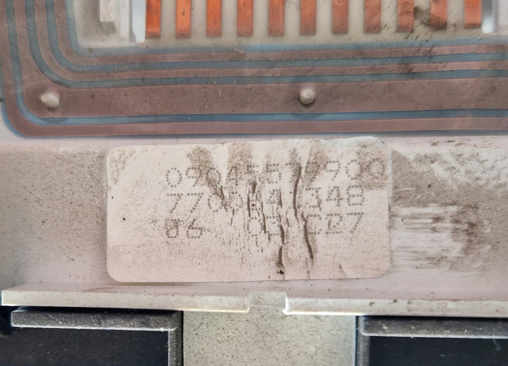 фото №3, Счетчик renault clio i lift 7700841348