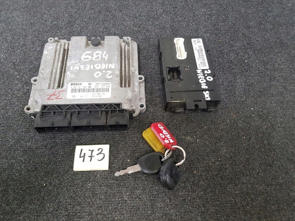 фото №1, Набір стартовий бортовий комп'ютер trafic vivaro primastar 2.0dci