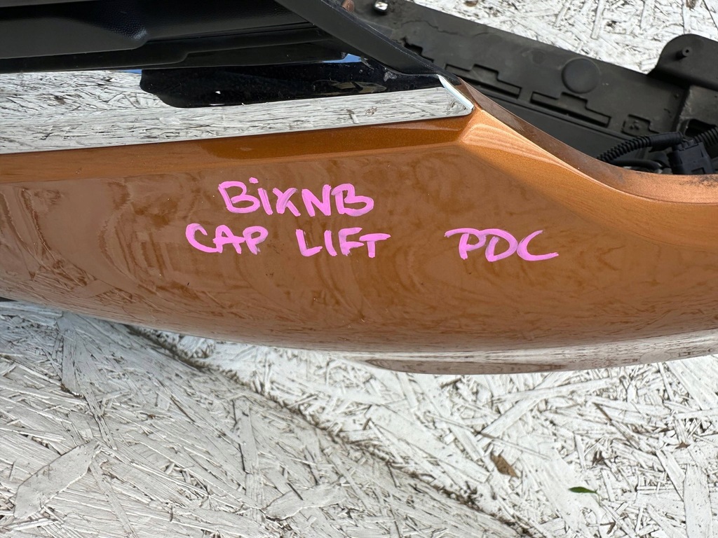 фото №12, Captur i lift бампер перед передний золотой оранжевый 4pdc bixnb