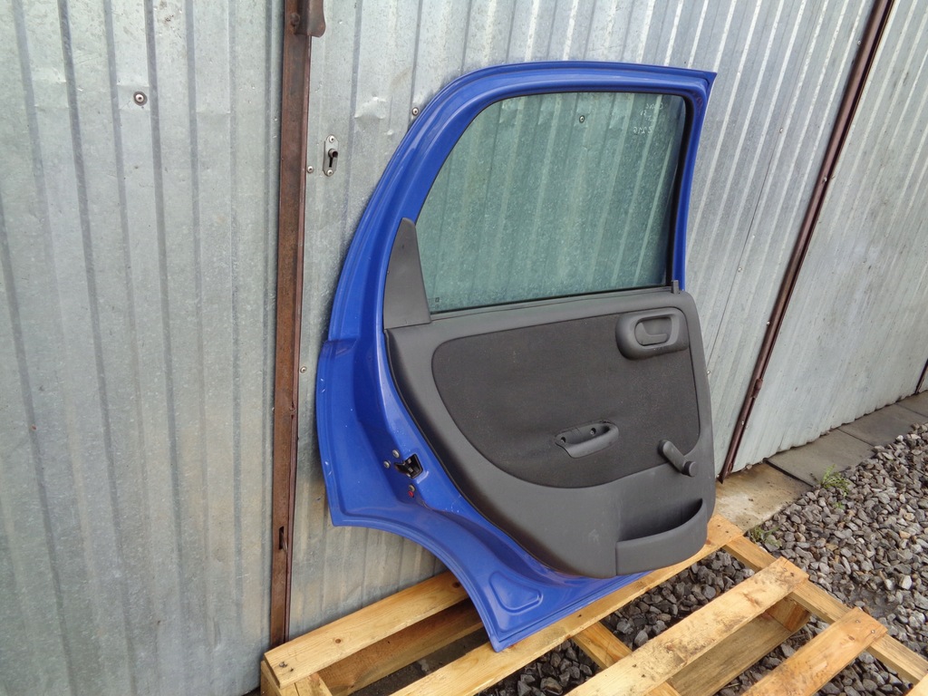 фото №12, Двері лівий задня z21g opel corsa c 5d 00-