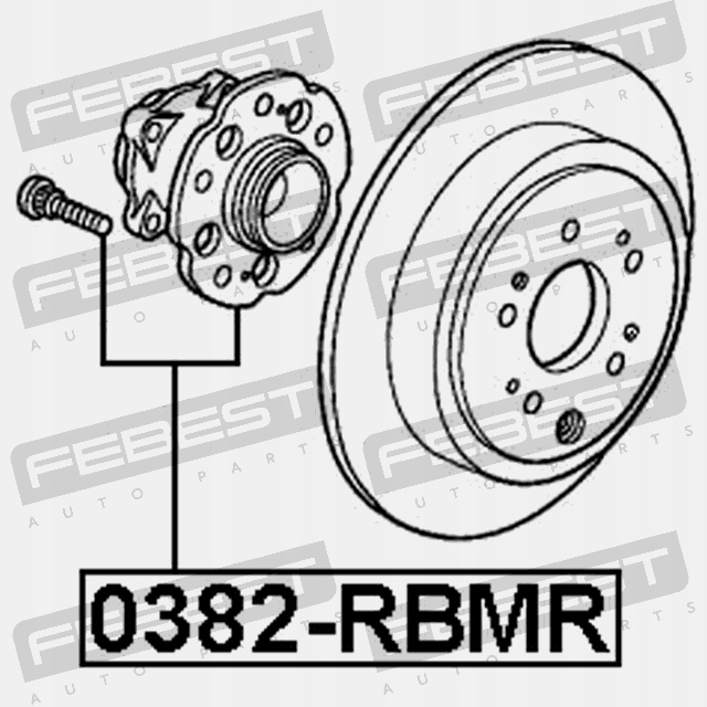 фото №10, Febest 0382-rbmr ступица колеса