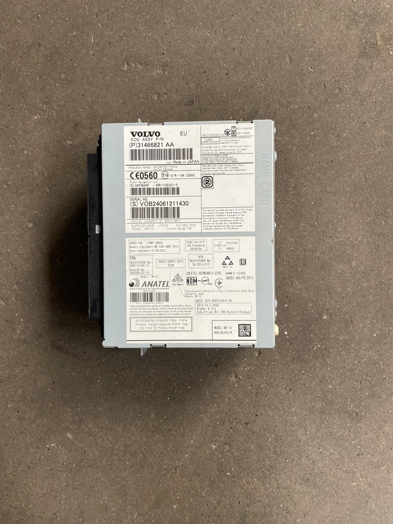 фото №1, Volvo xc60 lift радио navi 31466821aa